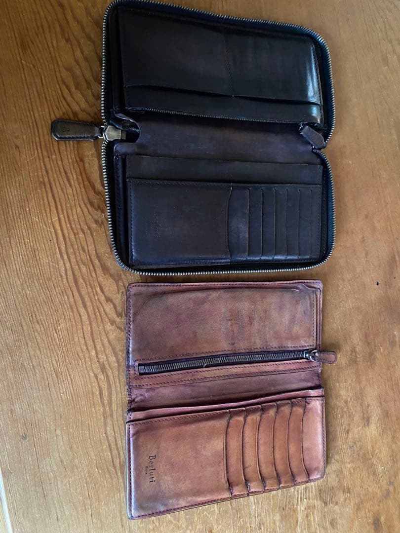 ベルルッティレザー長財布セット