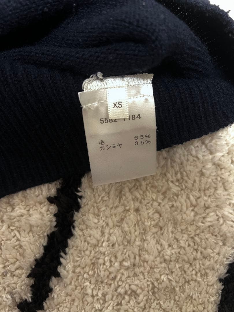 THE ROW ネイビー 長袖ニットセーター