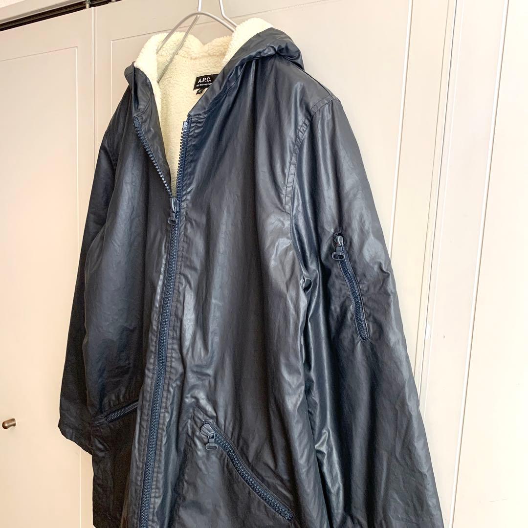 chico様 A.P.C. アーペーセー ボア　モッズコート