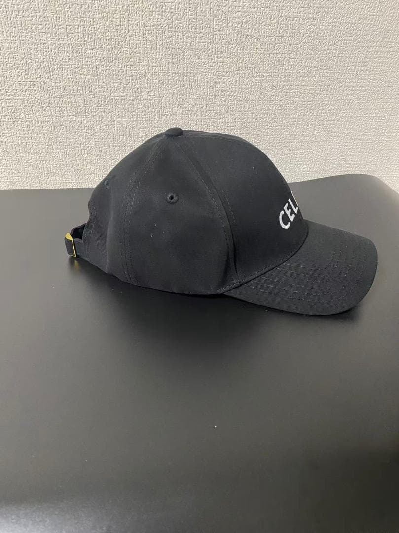 【美品】CELINE ブラック キャップ