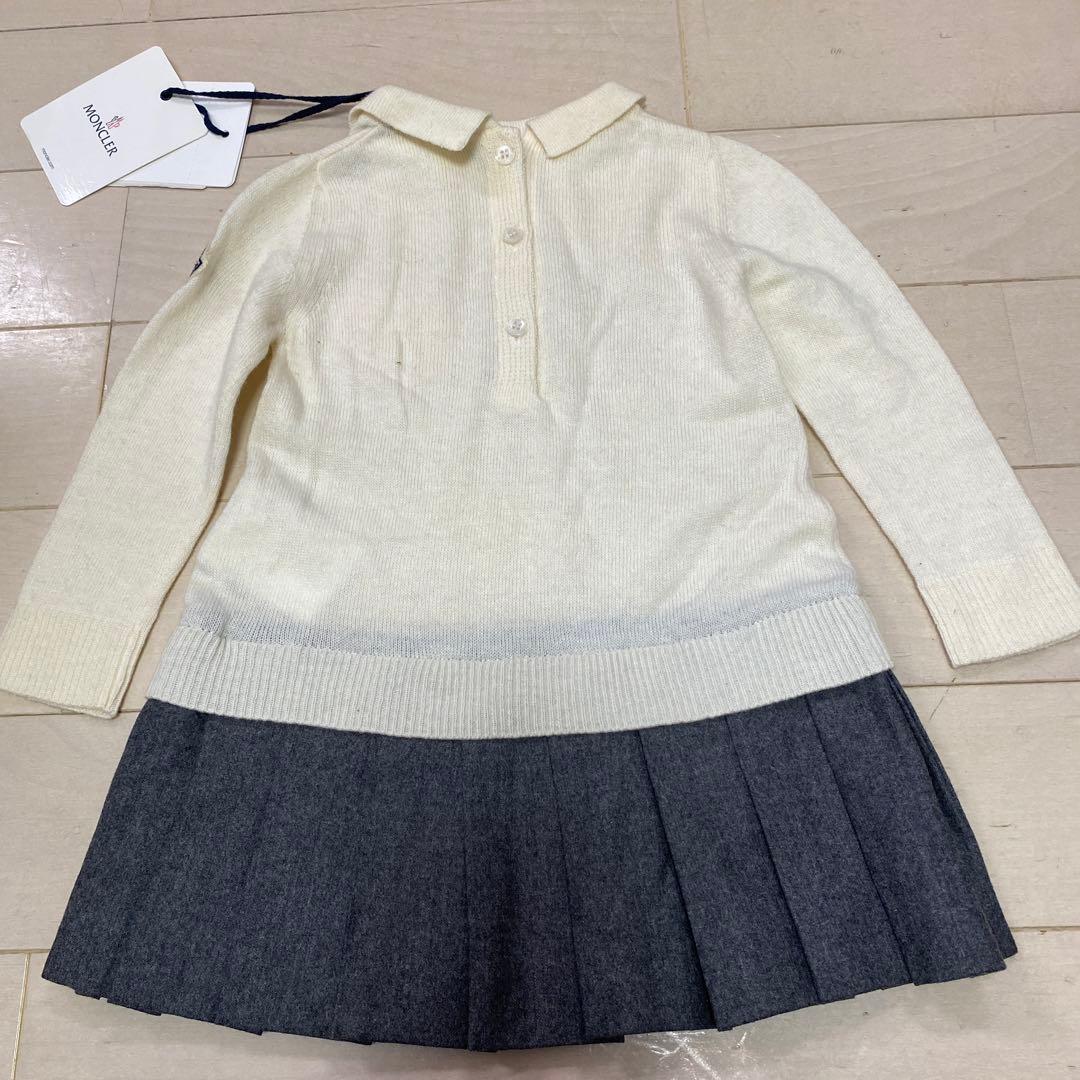 新品◯MONCLER モンクレール　ニットワンピース◯18/24①