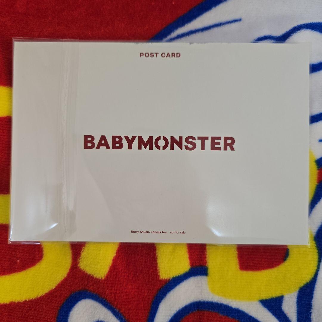 BABYMONSTER ASA 直筆サイン入りポストカード
