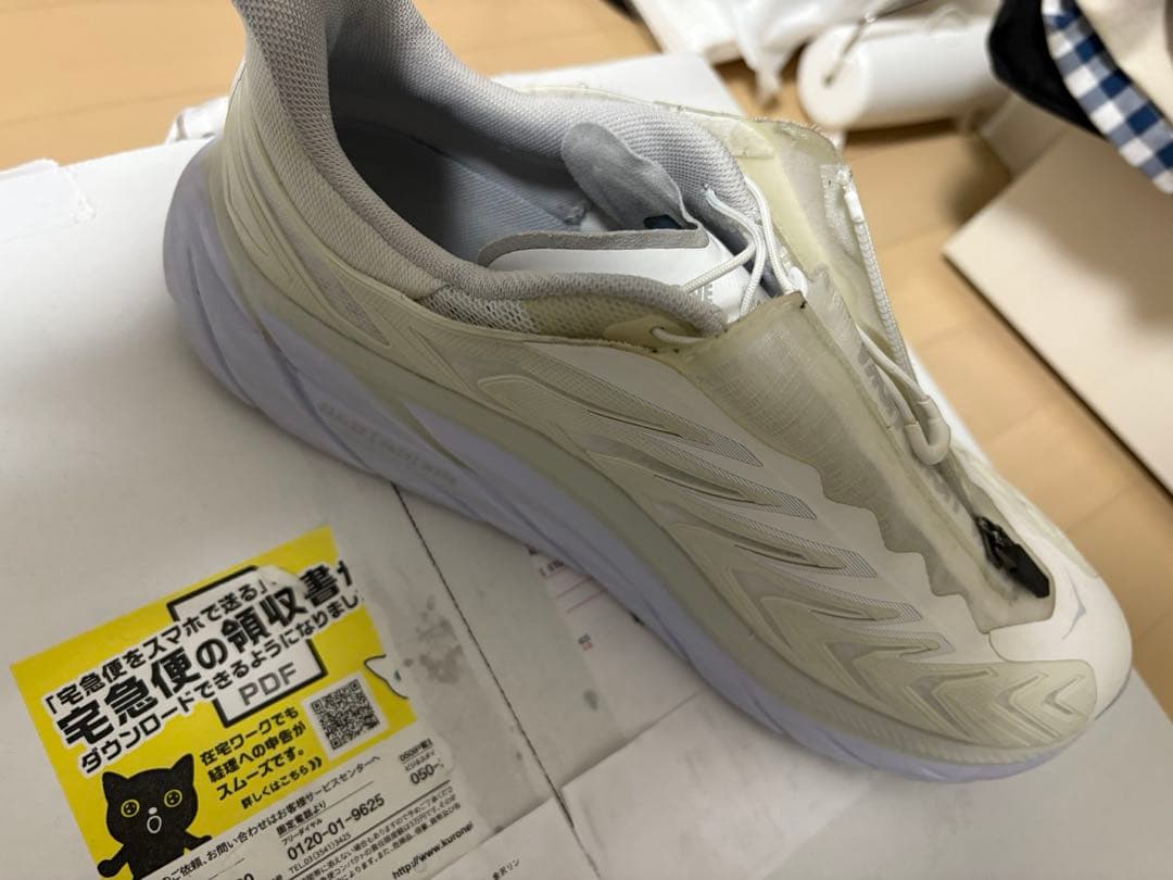靴 HOKA ONEONE project clifton 27.0cm