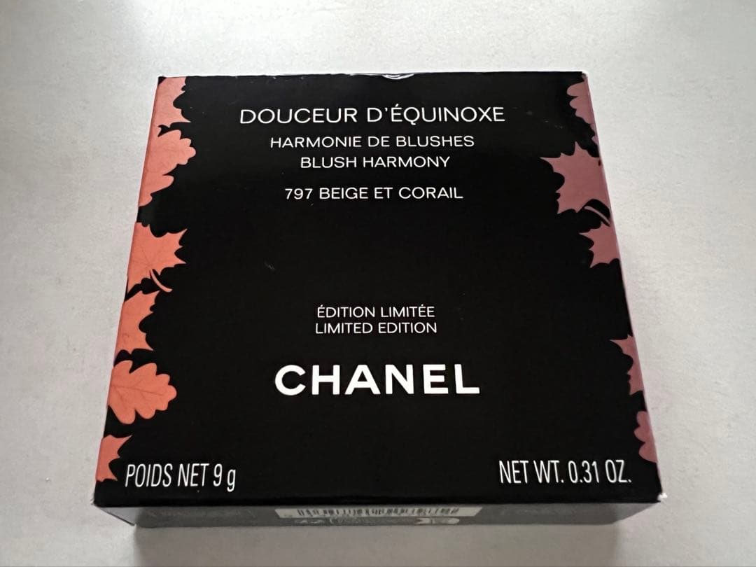【新品未使用】シャネルドゥスールデキノックス797（チークカラー）