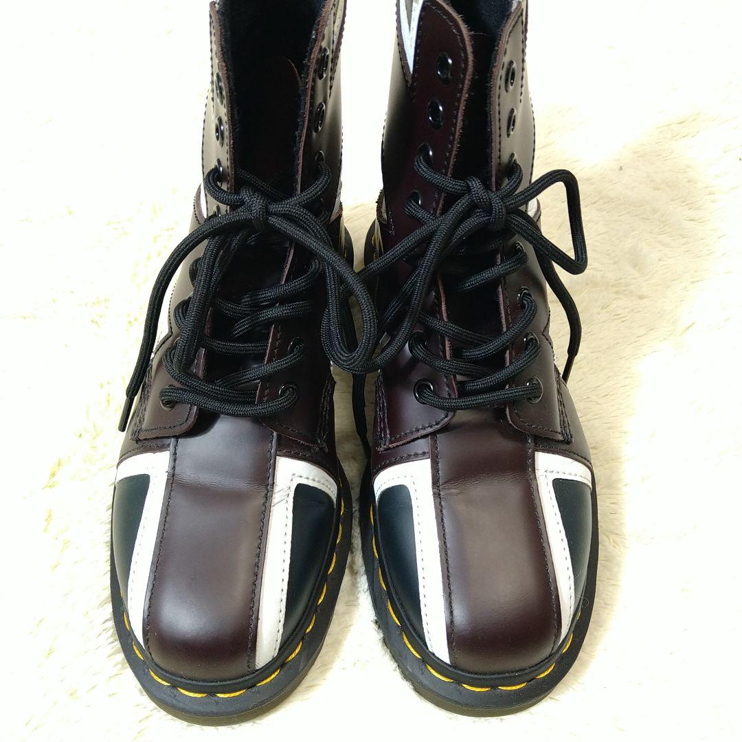 入手困難 ドクターマーチン ユニオンジャック デザイン ワークブーツ 希少