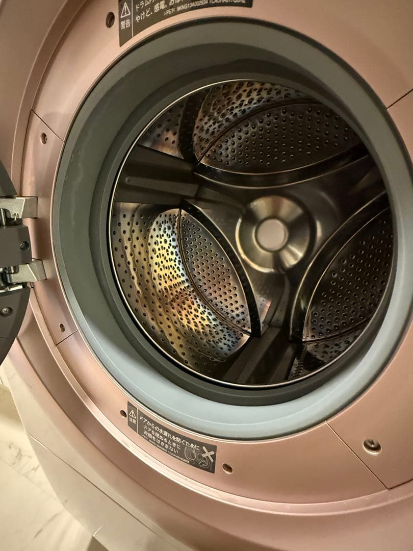 【週末セール】ドラム式洗濯機ES-S7G-NL（左開き）