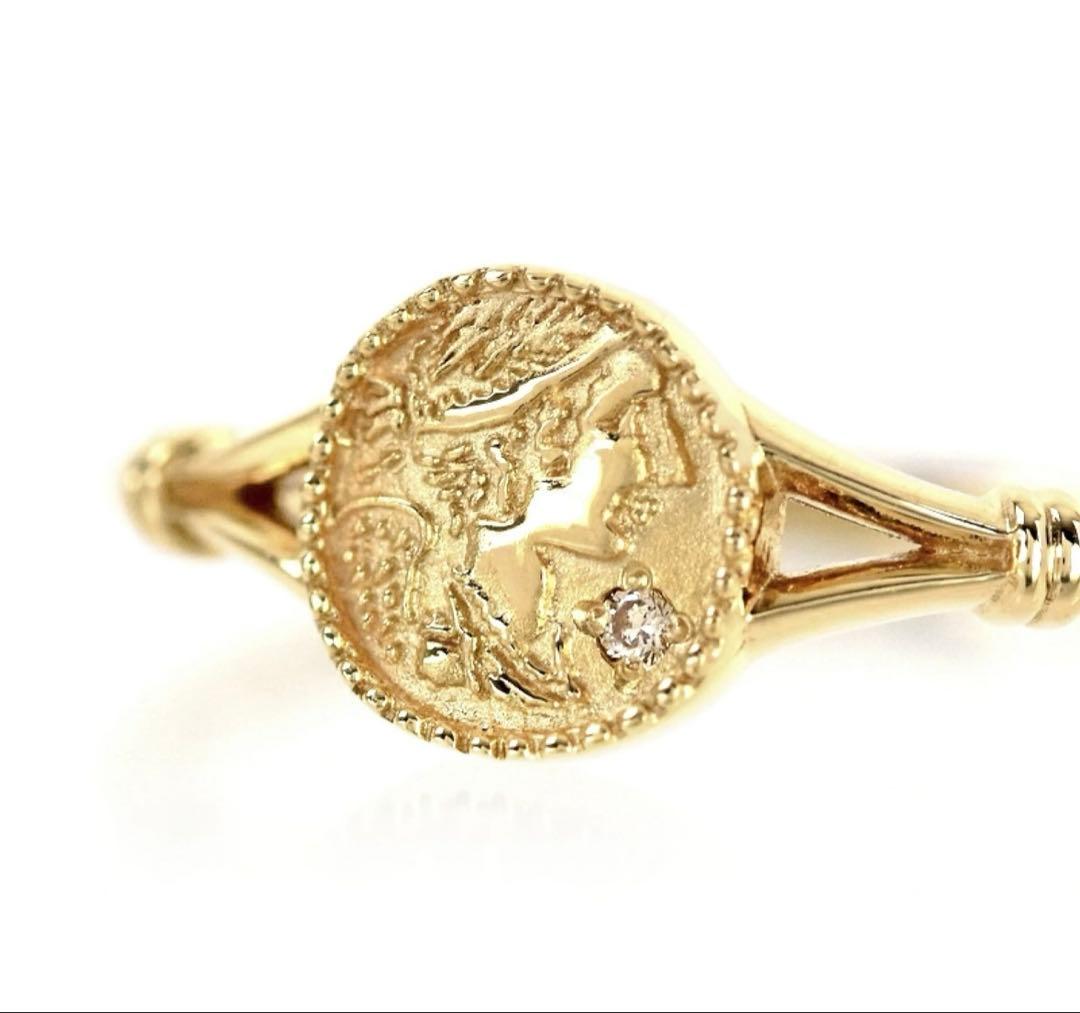 アガット agete/ K10 モチーフリング