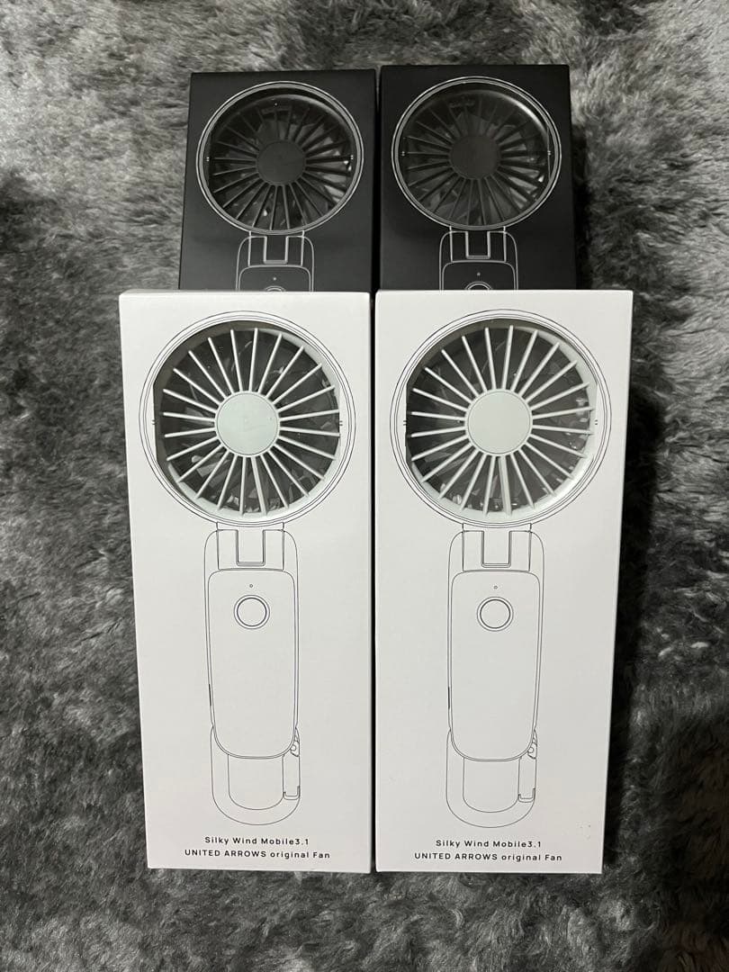 リズム ハンディファン RHYTHM UNITED ARROWS 4個セット