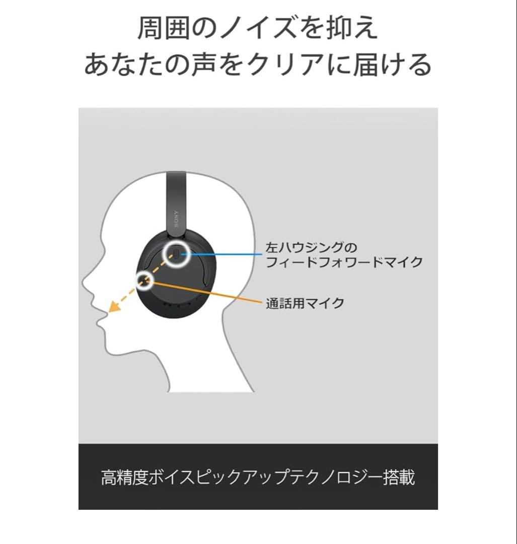 【プロフ必読】Sony WH-CH720N ブラック