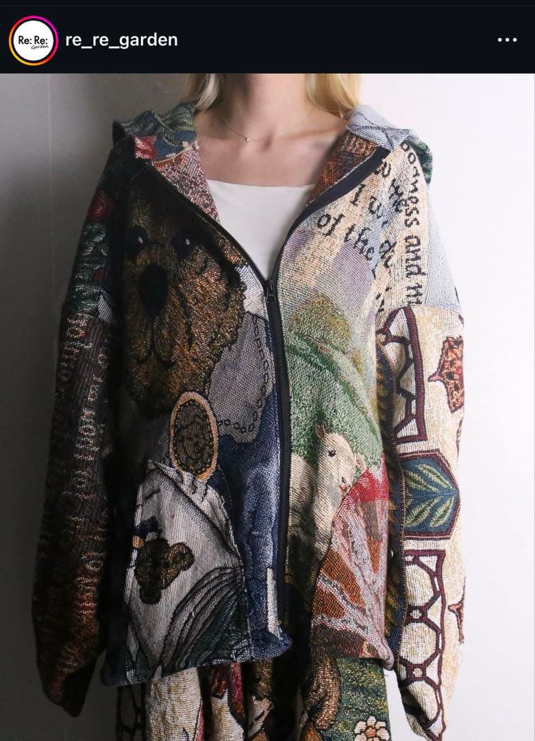 ラグリメイク　セットアップ(ジップパーカー×バギー)