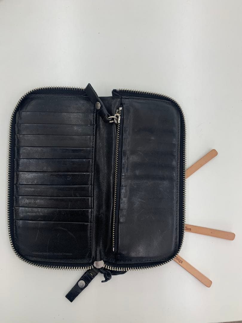 コーネリアンタウラス財布とカードケース、収納ポーチの３点セット