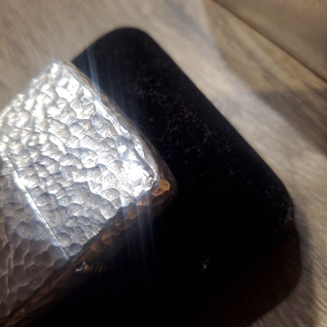 ZIPPO スターリングシルバー ハンマートーン