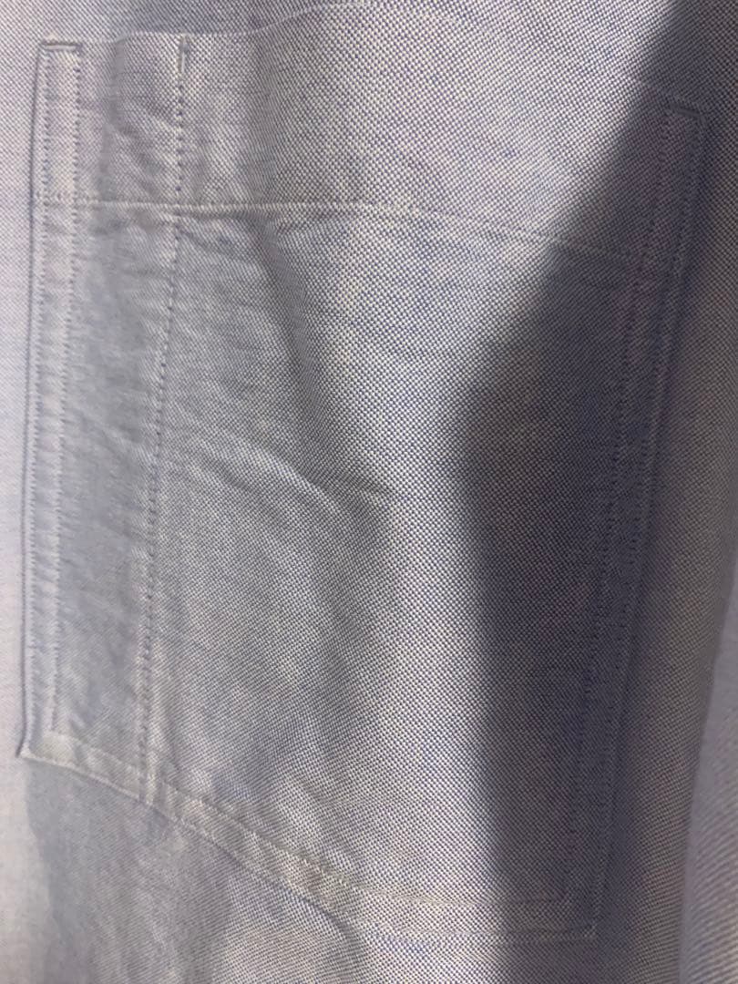 ノースフェイス　パープルレーベル　ブルーシャツ