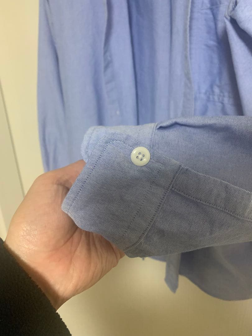 ノースフェイス　パープルレーベル　ブルーシャツ