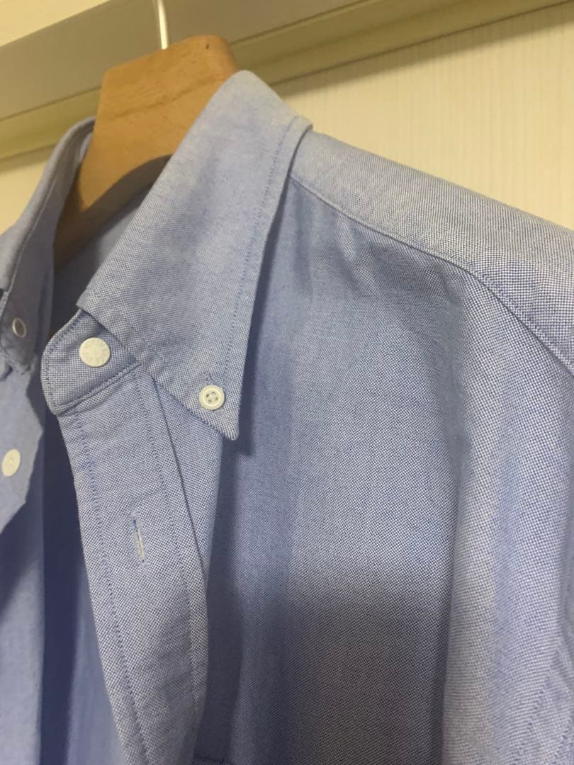 ノースフェイス　パープルレーベル　ブルーシャツ