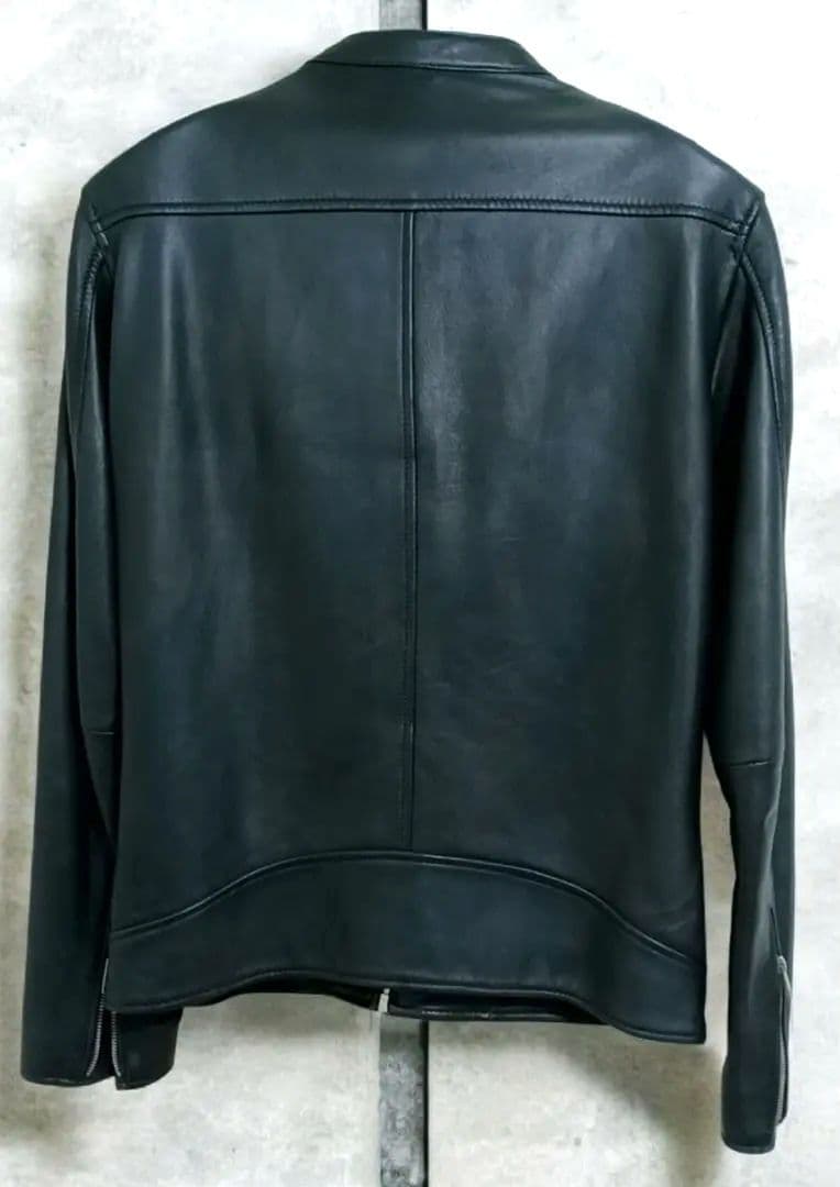 UNITED TOKYO ブラック シングルライダース ジャケット 革ジャン