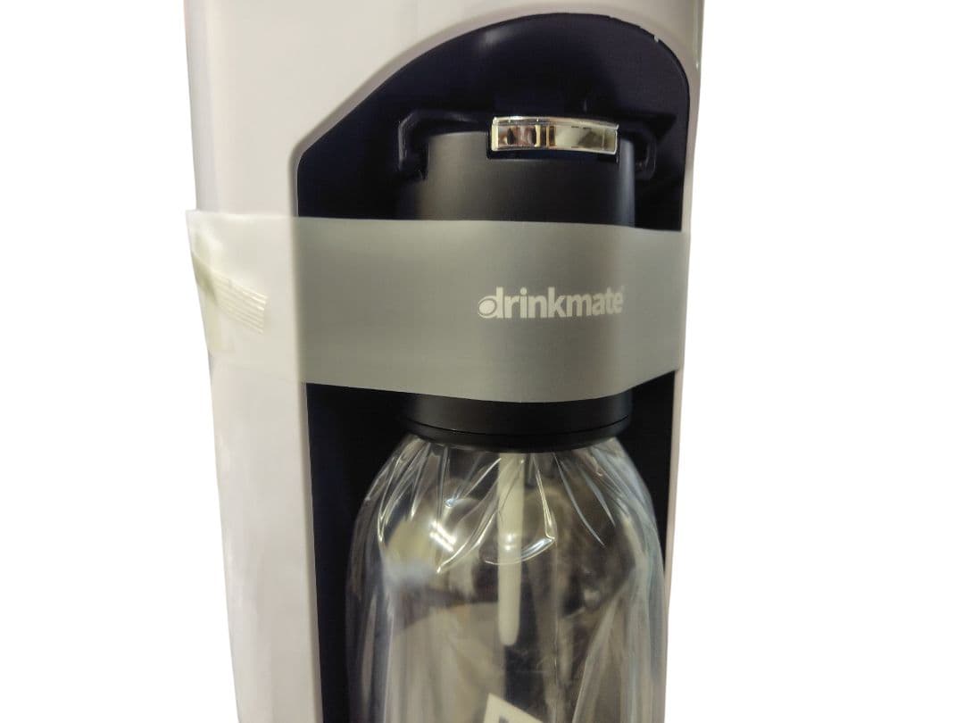 drinkmateドリンクメイトDRM1005 炭酸飲料メーカー　予備ボンベ付