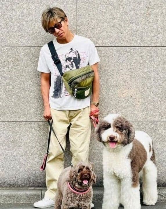 試着のみ キムタク同型同色 USカスタマイズ ファニーパック オリーブラベル