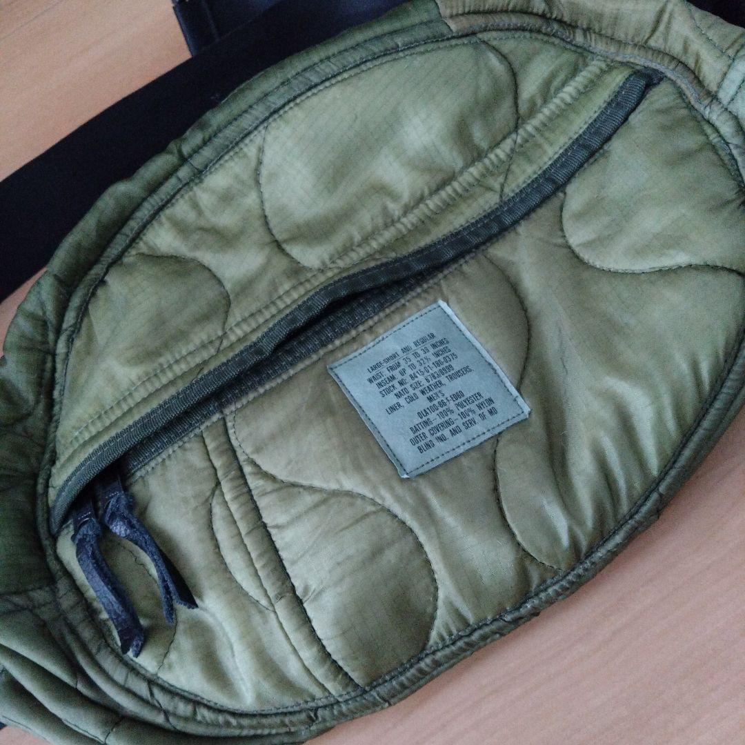 試着のみ キムタク同型同色 USカスタマイズ ファニーパック オリーブラベル