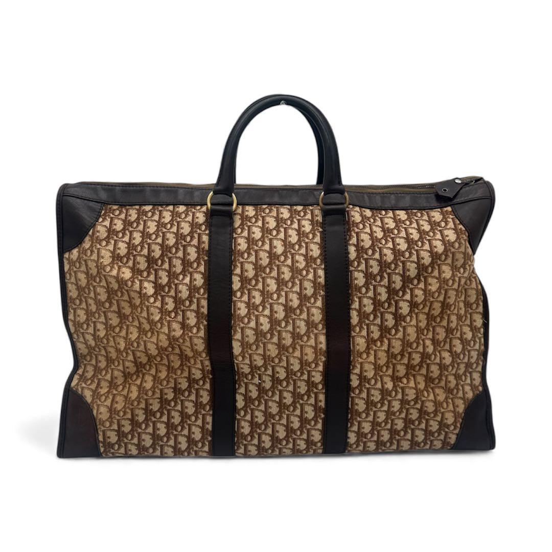 Christian Dior ボストンバッグ モノグラム ブラウン