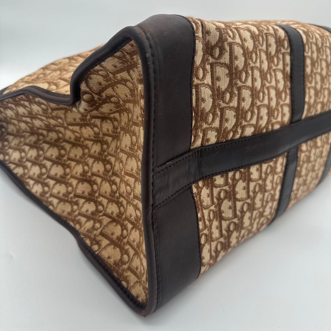 Christian Dior ボストンバッグ モノグラム ブラウン