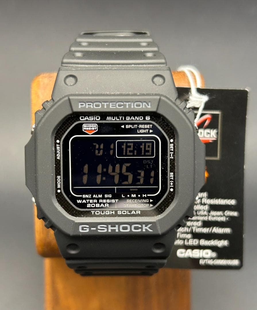 【未使用】G-SHOCK GW-M5610U-1B 電波ソーラー 黒 ※箱訳あり
