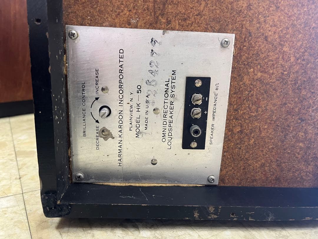 HARMAN KARDON MODEL HK50 スピーカー