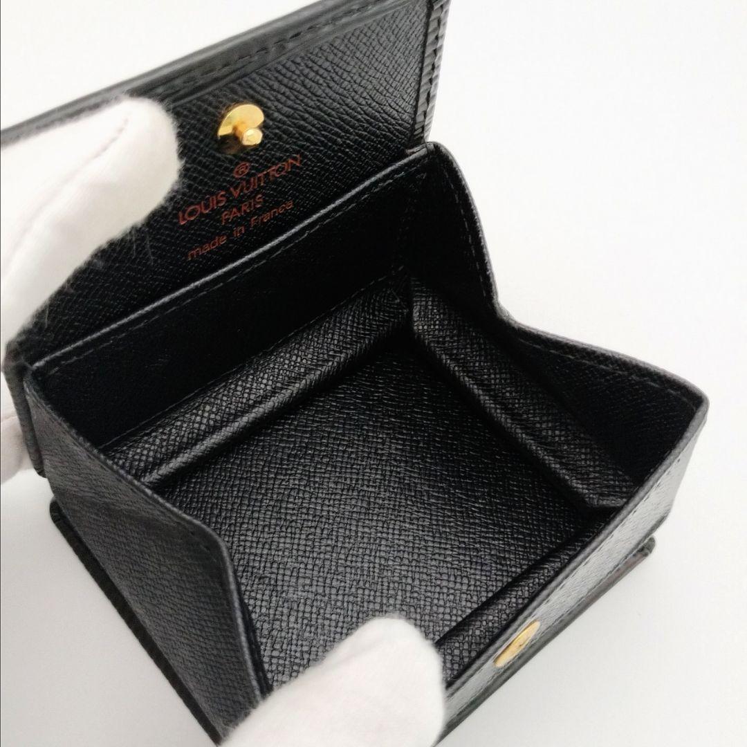 ✨新品級✨ルイヴィトン　ポルトモネボワット　エピ　小銭入れ　ケース　黒