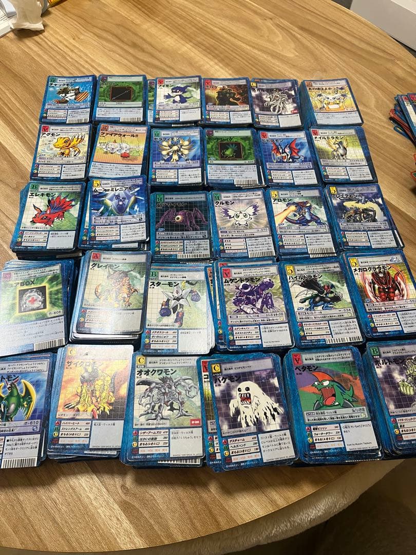 【引退・まとめ売り】デジモンカードゲーム 約3500枚！　旧裏がほとんど