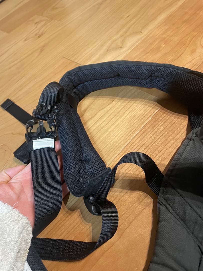 サンアンドビーチ sun＆beach 抱っこ紐 メッシュ　ブラック　OM-1