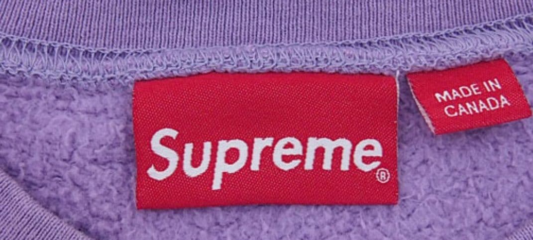 Supreme シュプリーム　スモールロゴ　M スウェット　パープル