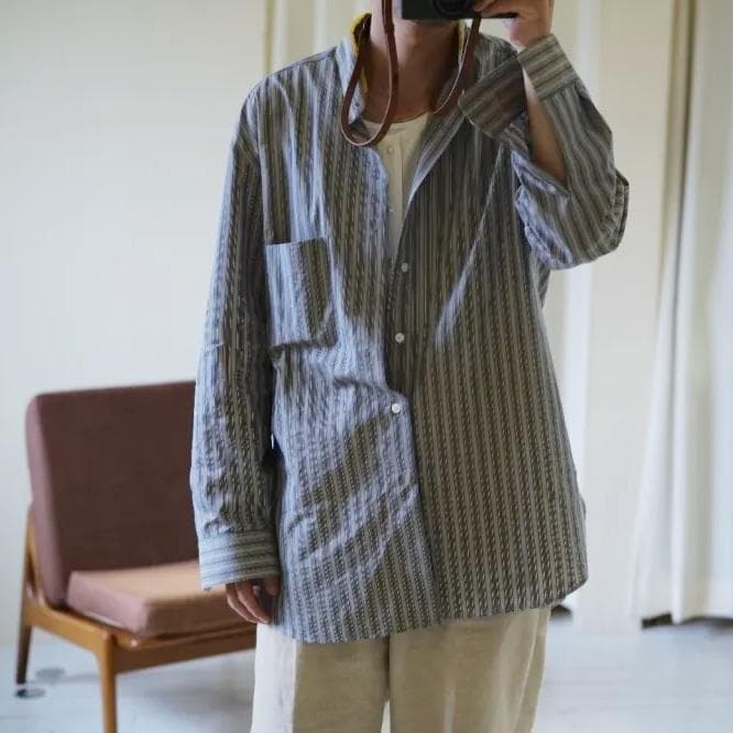 クリスタセヤ Cristaseya handmade mao shirt