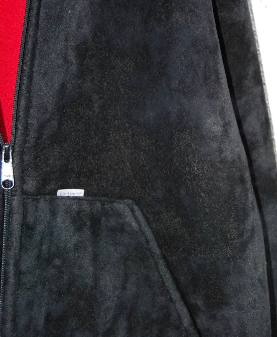 トップス 90s carhartt active fleece zipup