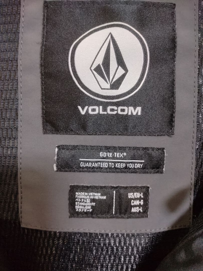 volcom gore-tex 上下セット 即決オマケ付き