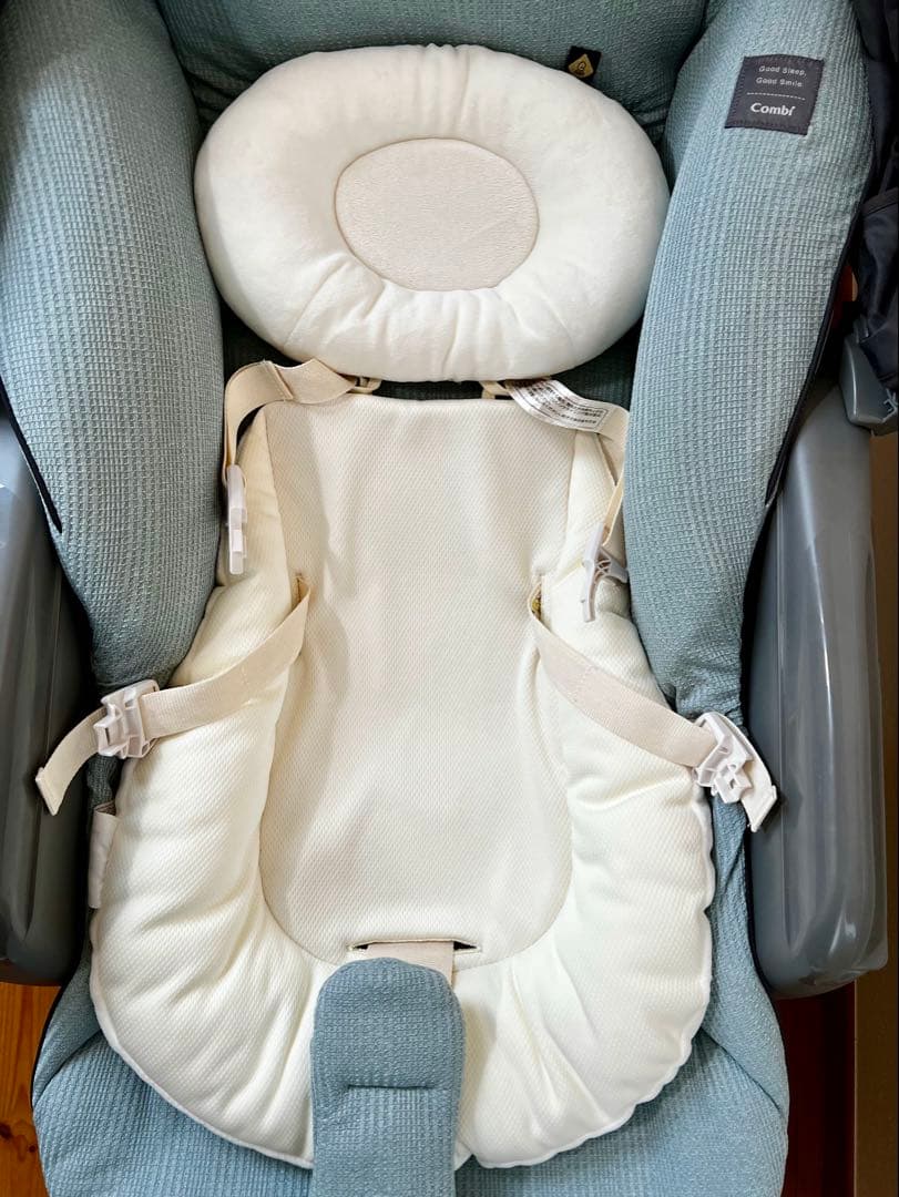 COMBI コンビ 電動ハイローチェア ホワイトレーベル ネム　ミンティーブルー