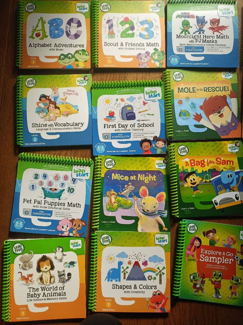 LeapFrog LeapStart Go System 音声ペンと本