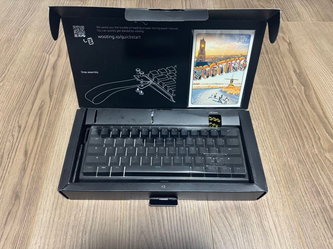 キーボード Wooting60HE+