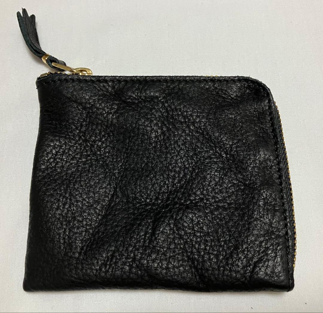 未使用★COMME des GARCONS★コムデギャルソン★本革財布★ブラック
