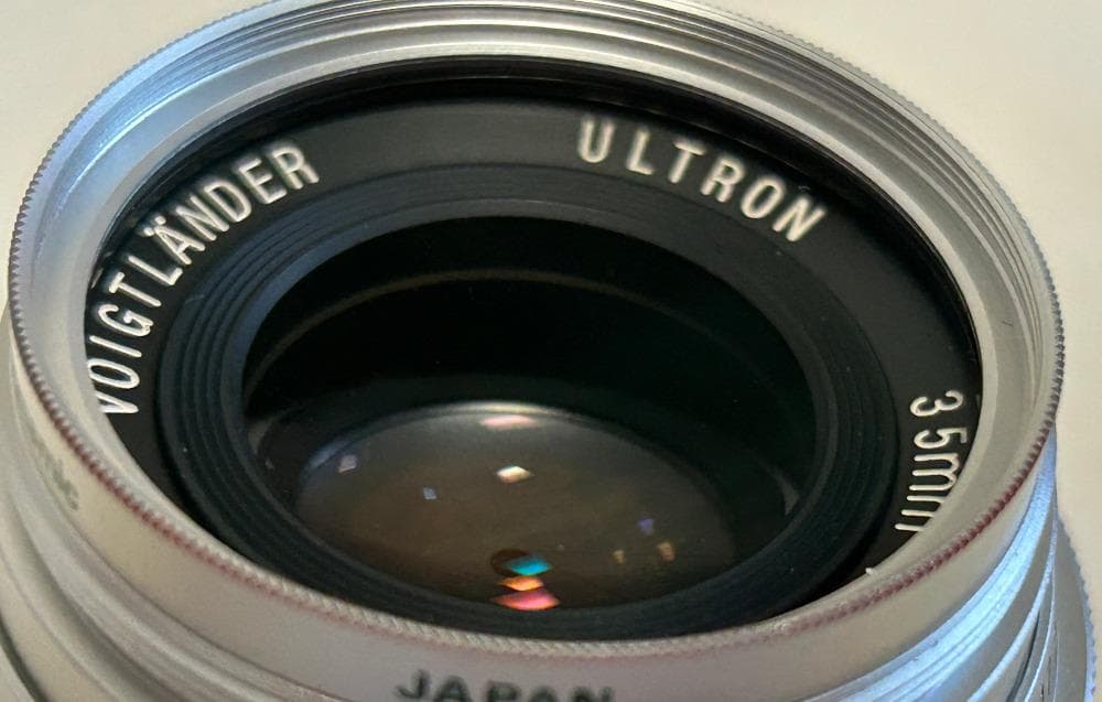 美品 Voigtlander ライカLマウント Ultron 35mm f1.7