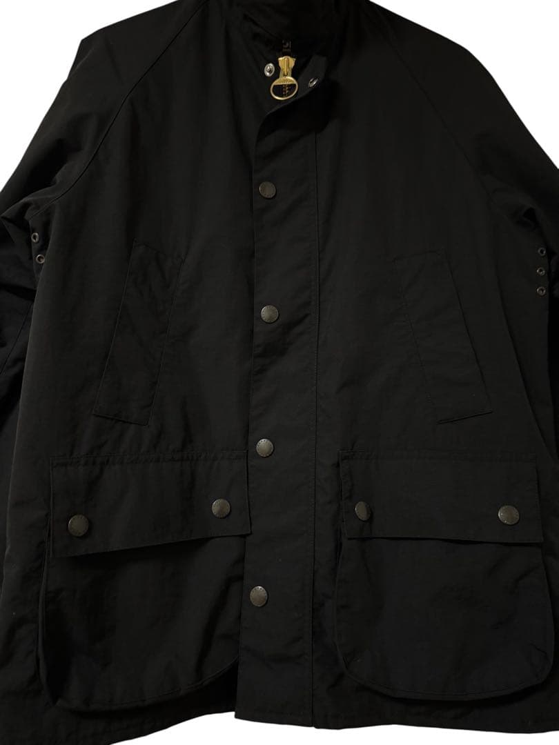 Barbour フィールドジャケット ブラック サイズ36タータンチェック英国製
