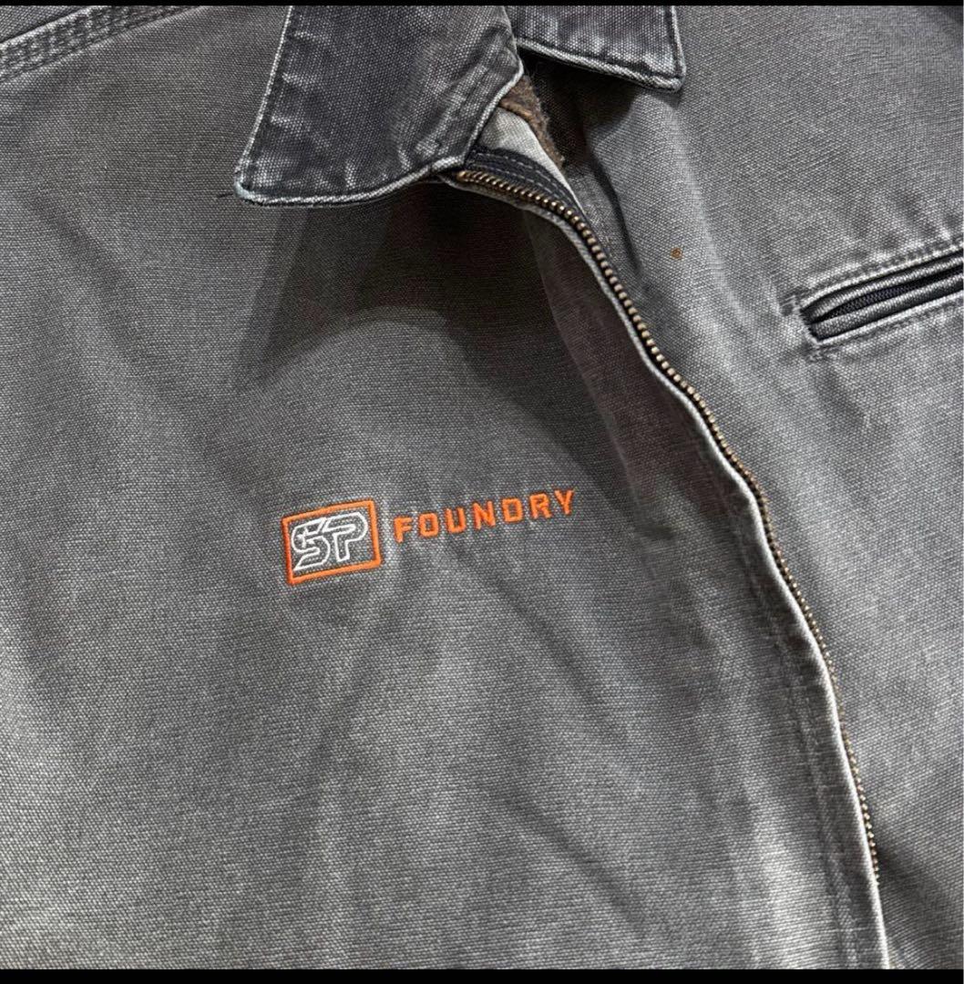 Carhartt デトロイトジャケット 企業ロゴ 3XL J97