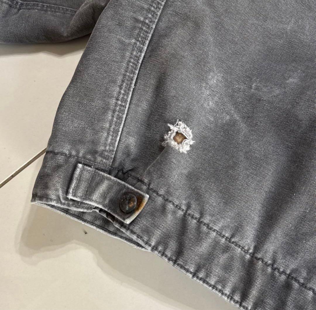 Carhartt デトロイトジャケット 企業ロゴ 3XL J97