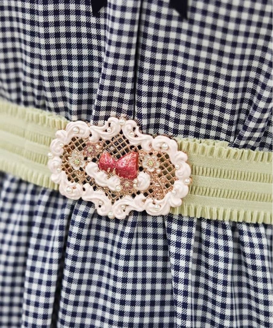 shizushizuna　ガトー・フレーズゴムベルト、amavelトップス