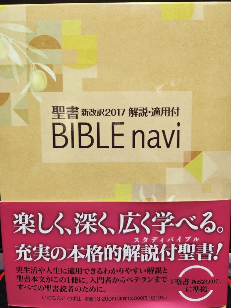 BIBLE navi 聖書 新改訳2017 解説・適用付