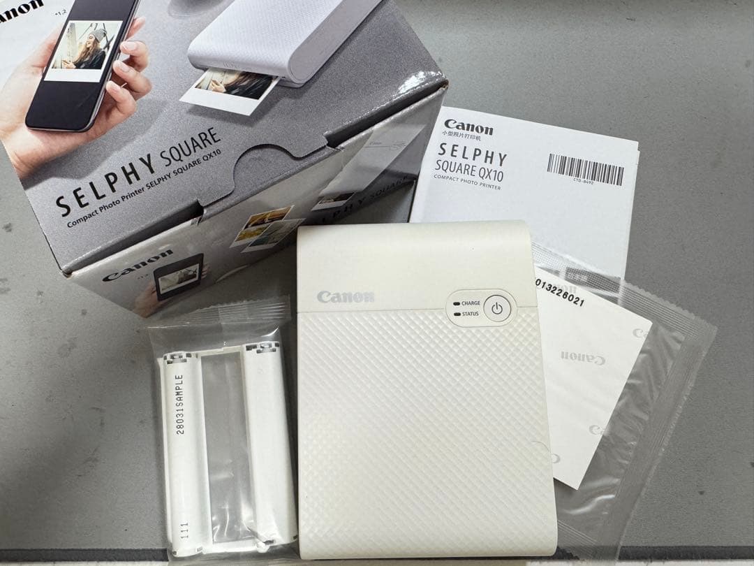 Canon SELPHY SQUARE QX10 ホワイト