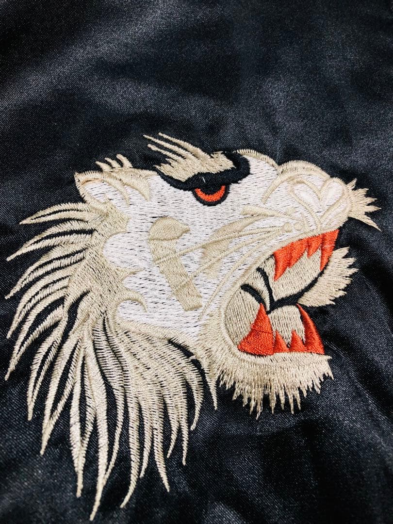 美品 JAKE スカジャン 虎 日本限定 ヴィンテージ unisex サテン