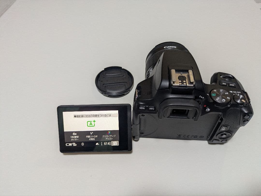 Canon EOS Kiss X10一眼レフ バッテリー2個 SDカード16GB