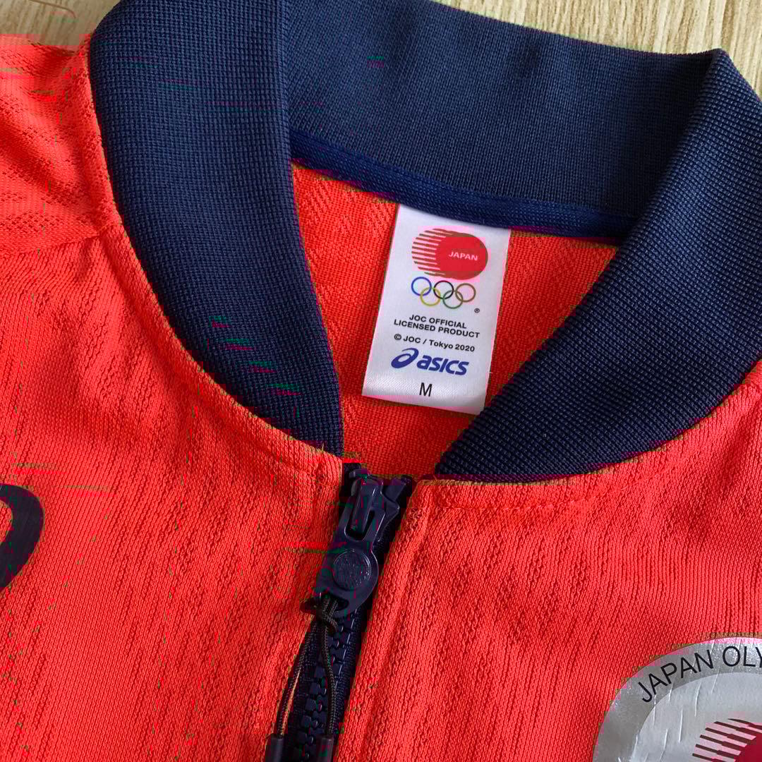 ASICS 東京オリンピック日本代表チームウェア　ブルゾン　Mサイズ