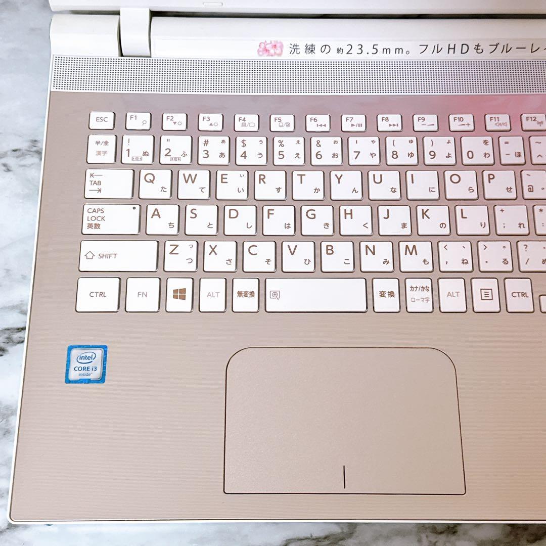 1台限定✨快適i3＆超大容量✨カメラ付き すぐ使える薄型パソコンPC