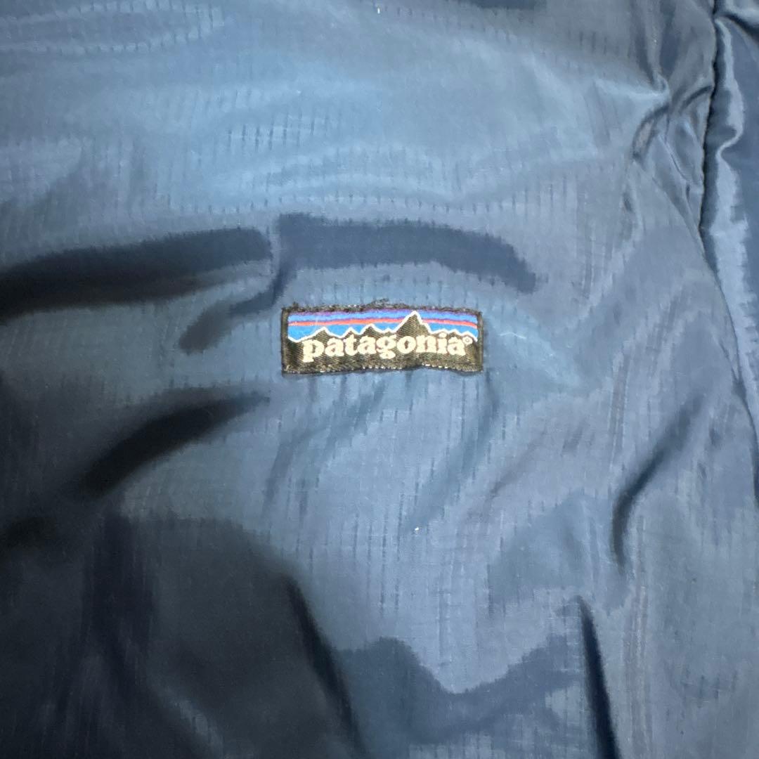 お*じ様 96年製　patagonia パフボールジャケット　M ネイビー